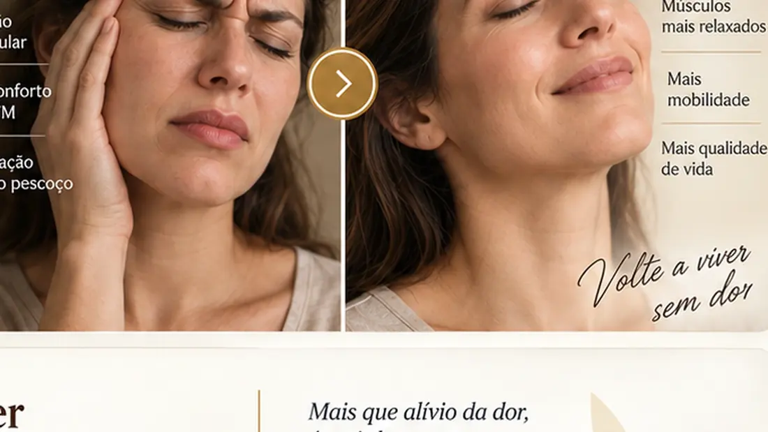Representação visual educativa de Dor Orofacial